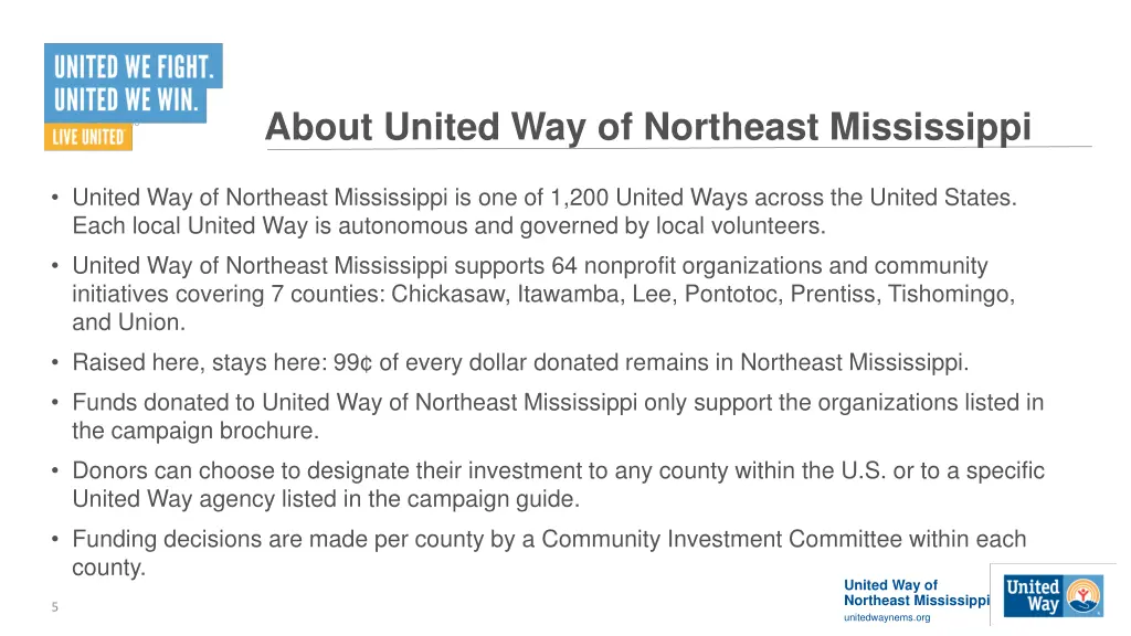 about united way of northeast mississippi 1