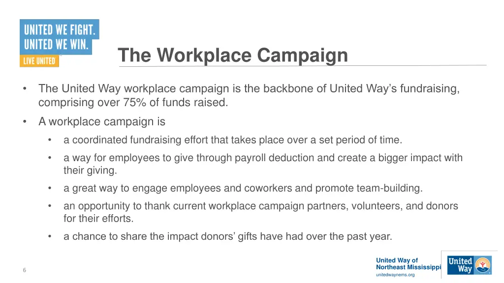 the workplace campaign