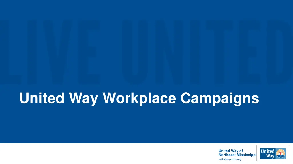 united way workplace campaigns