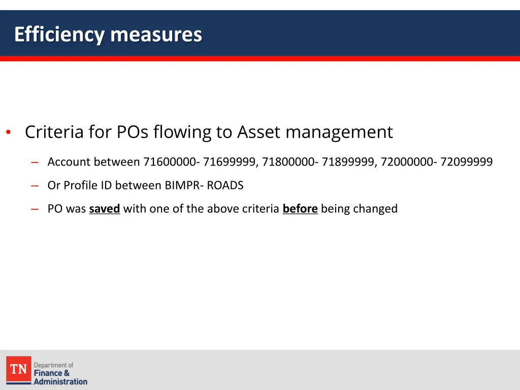 efficiency measures 2