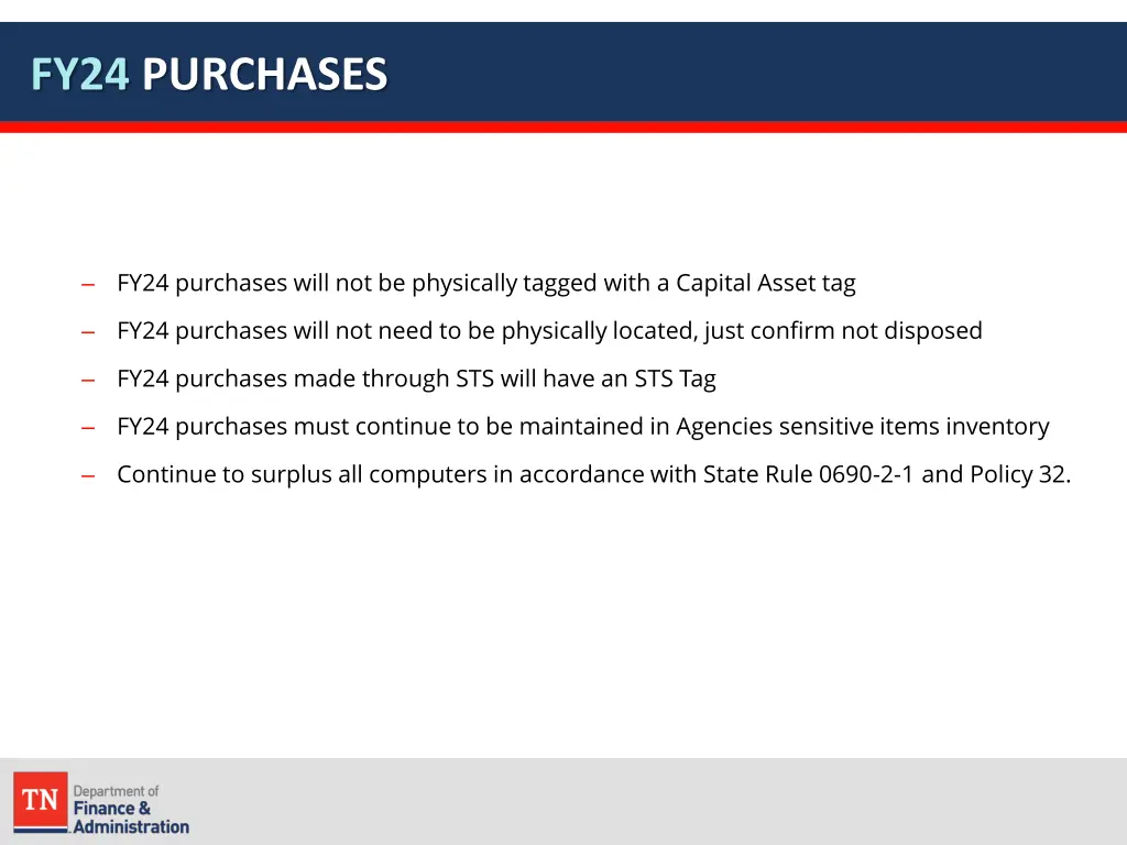fy24 purchases 2