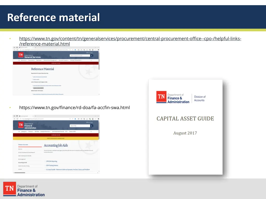 reference material