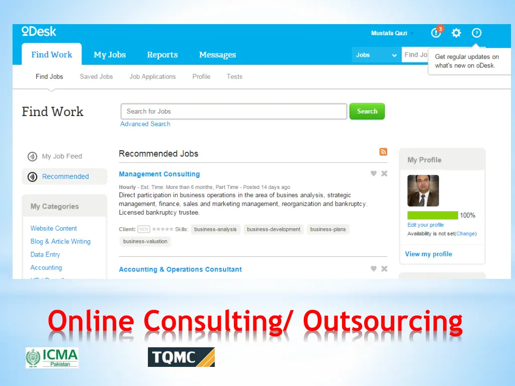 online consulting outsourcing