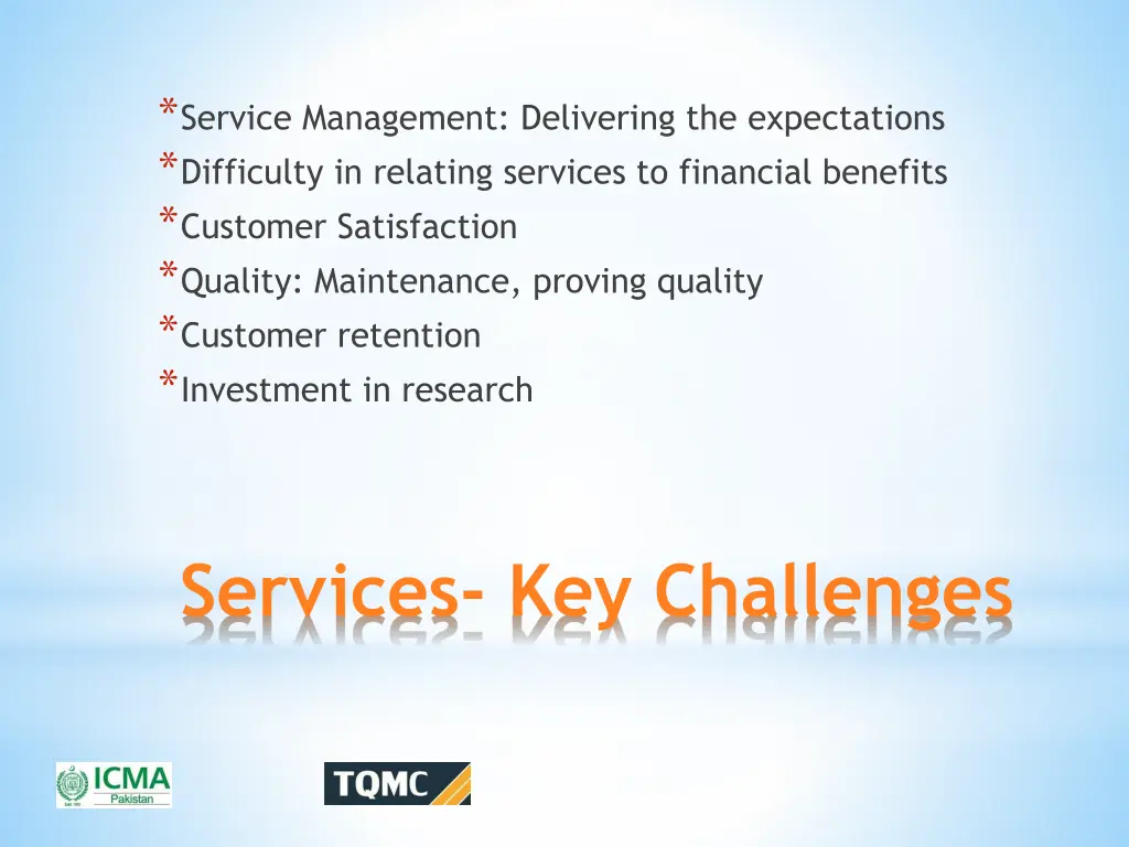 service management delivering the expectations
