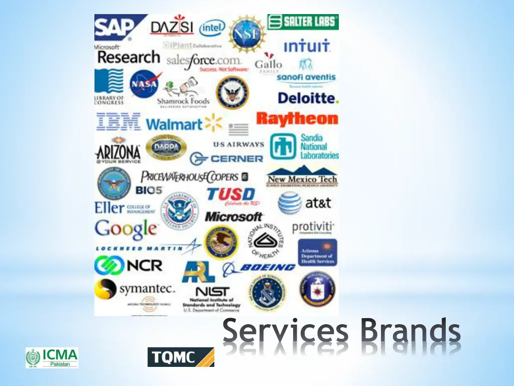 services brands
