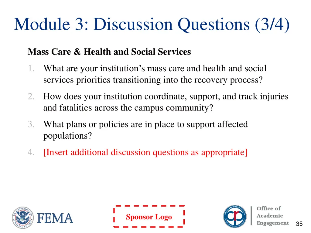 module 3 discussion questions 3 4