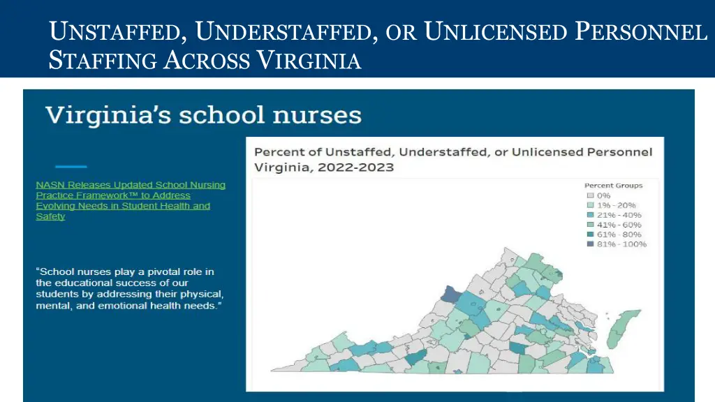 u nstaffed u nderstaffed or u nlicensed