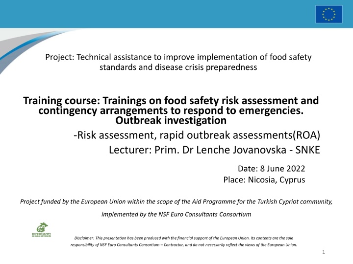 project technical assistance to improve