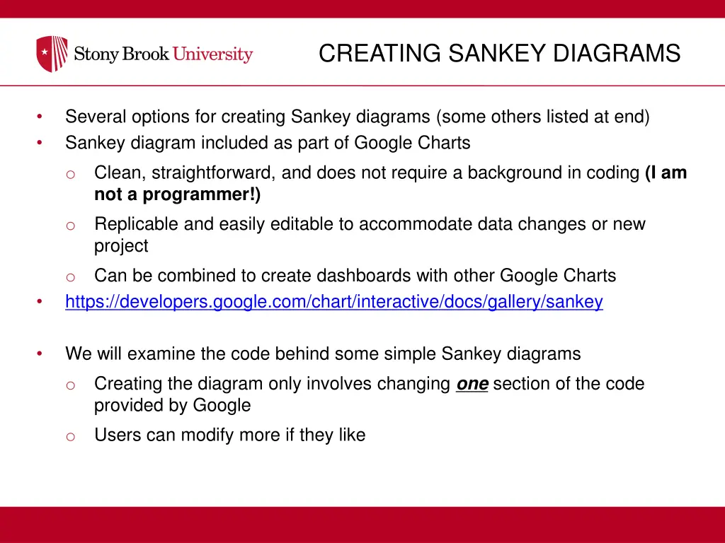 creating sankey diagrams