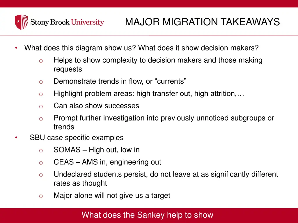 major migration takeaways