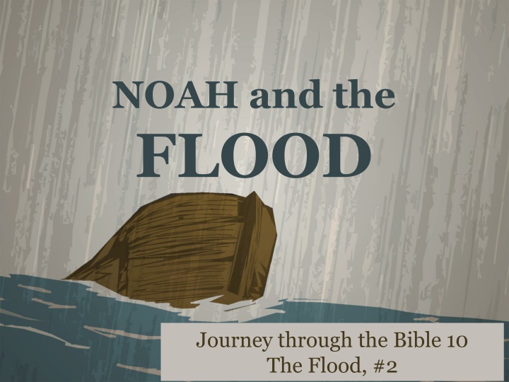 noah and the flood