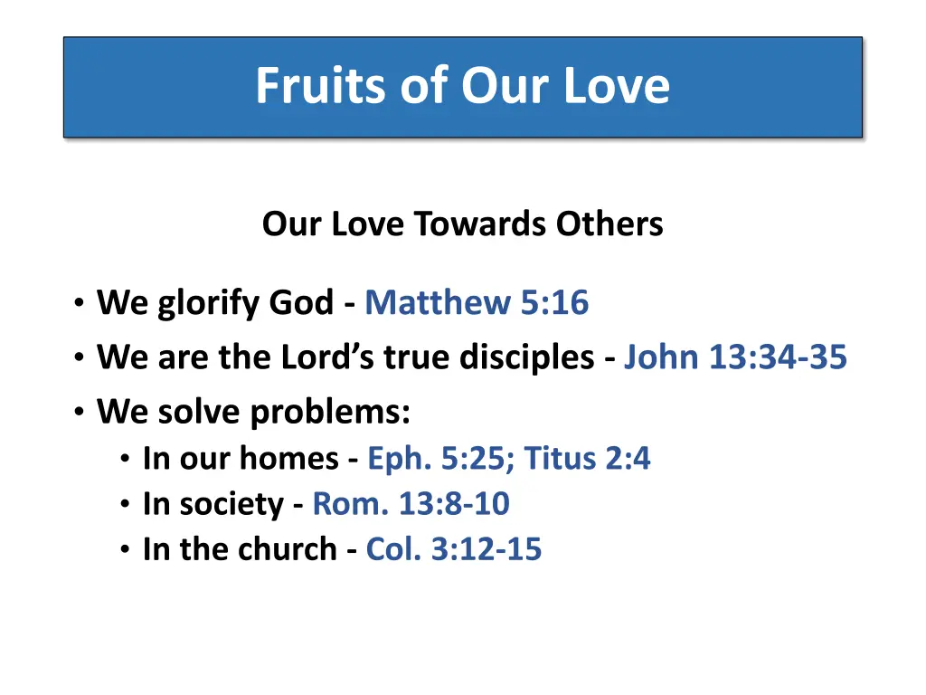 fruits of our love 1