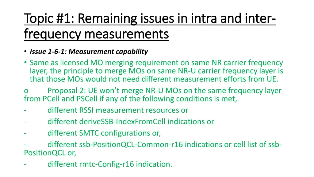 topic 1 remaining issues in intra and inter topic 10