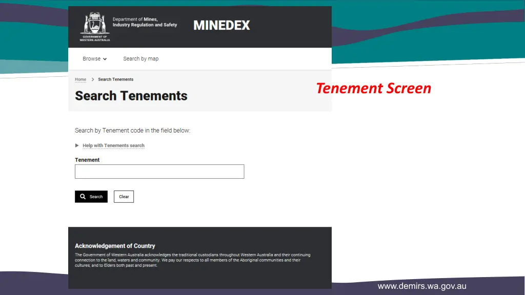 tenement screen