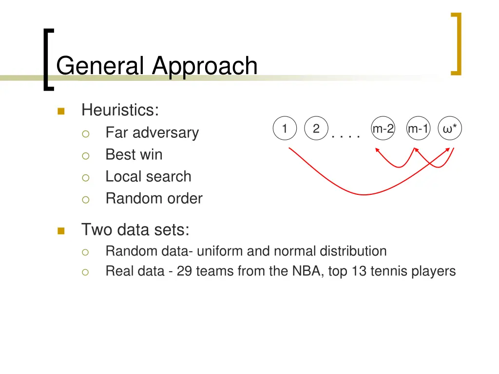 general approach
