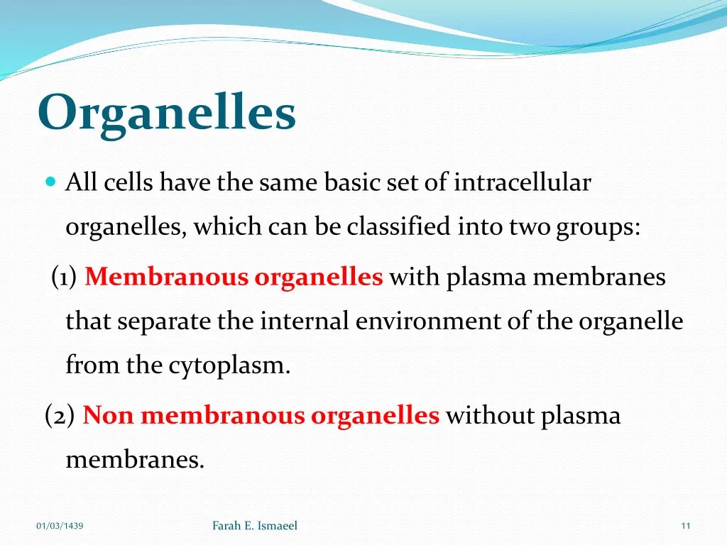organelles 1