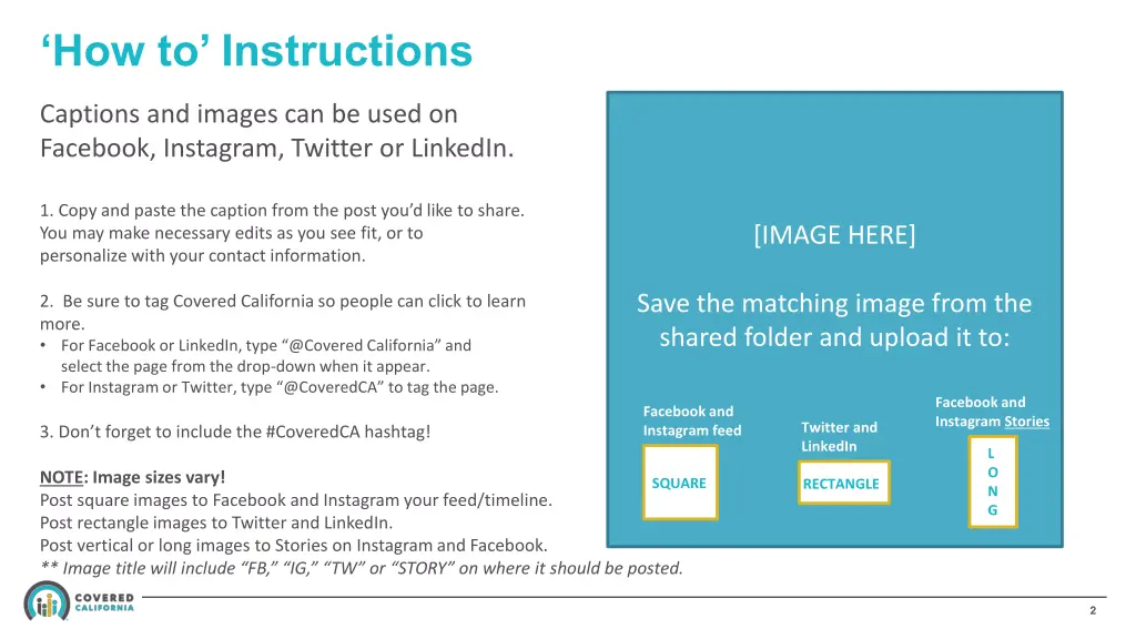 how to instructions