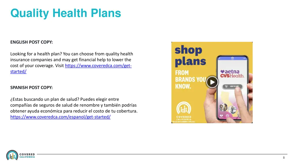 quality health plans