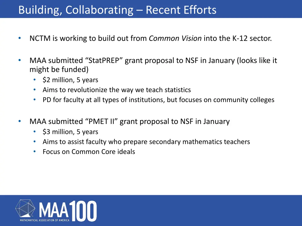 building collaborating recent efforts 1
