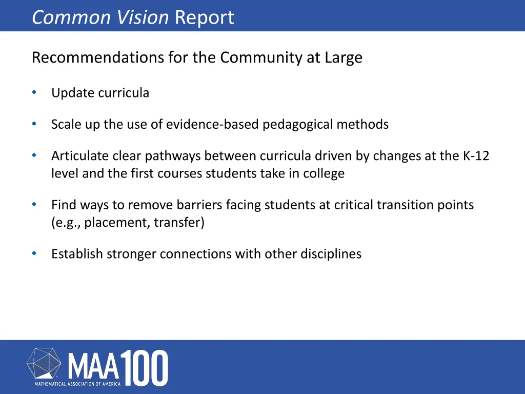 common vision report 6