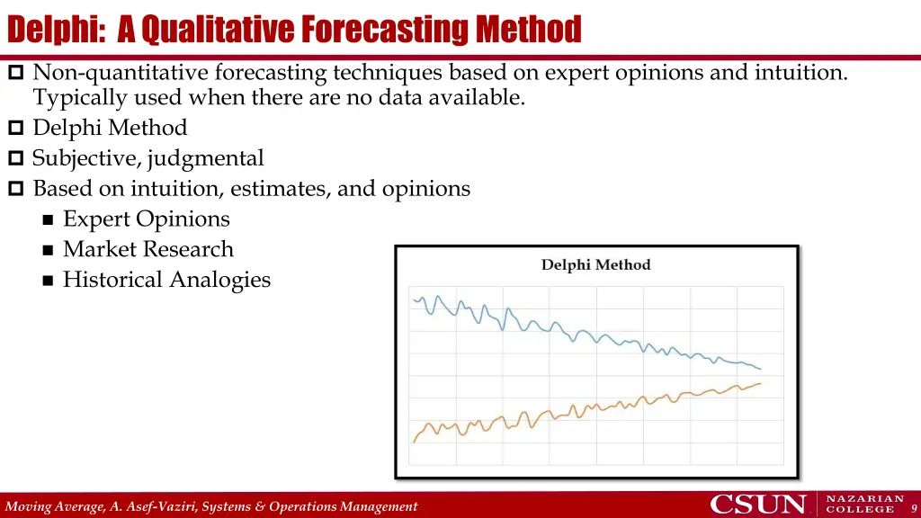 delphi a qualitative forecasting method