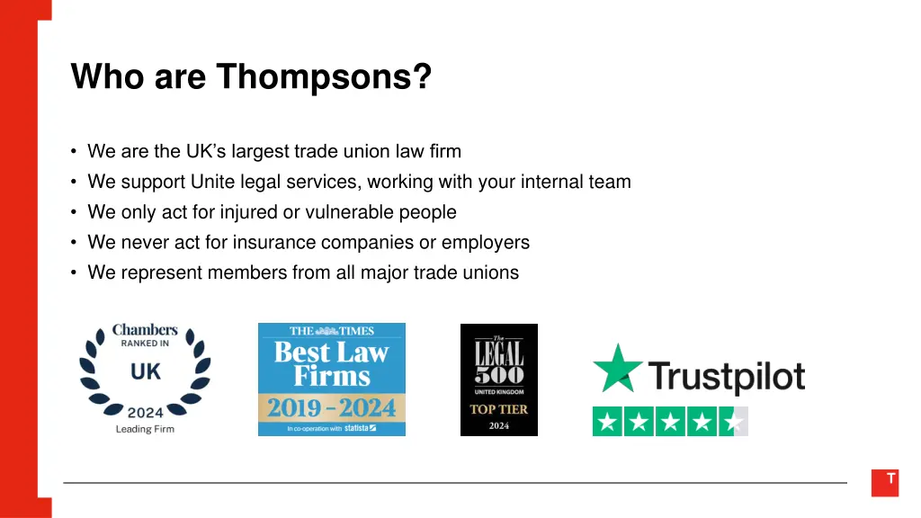 who are thompsons