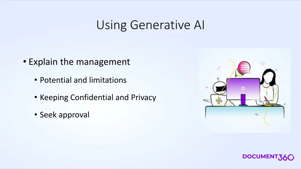 using generative ai