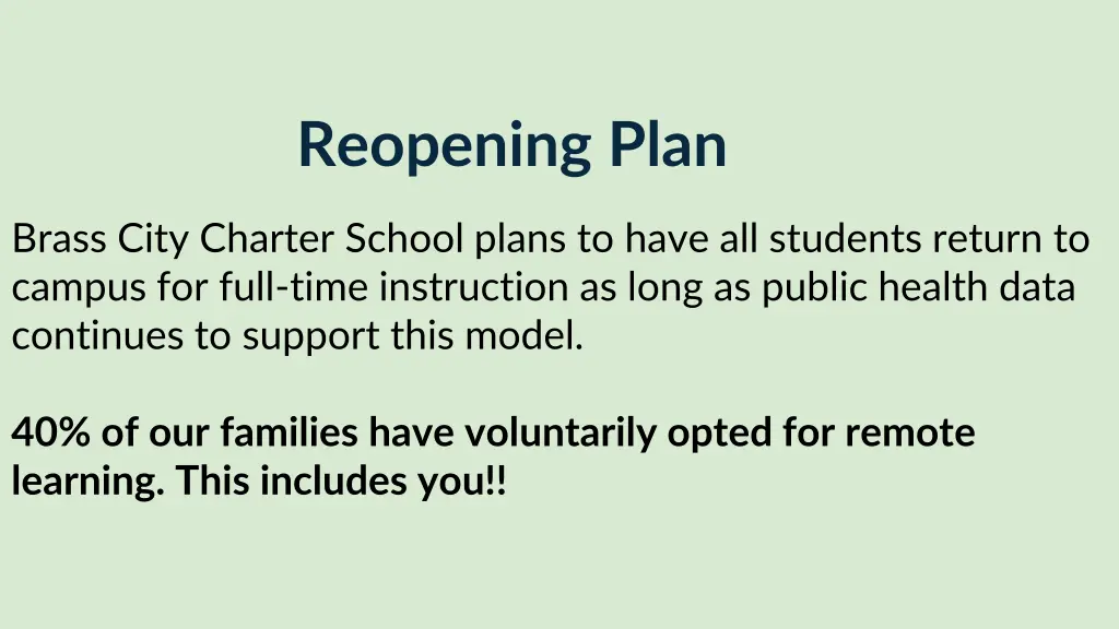 reopening plan