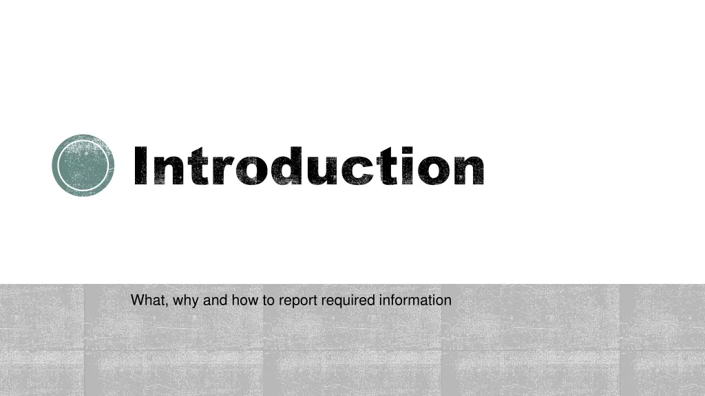 introduction