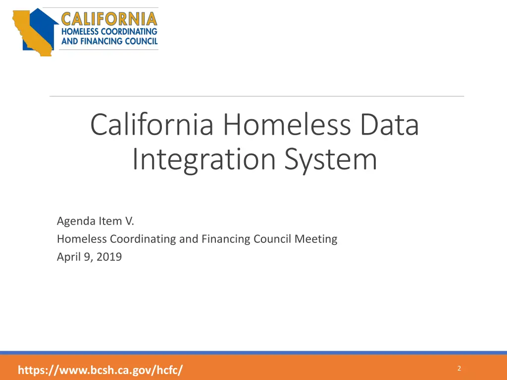 california homeless data integration system