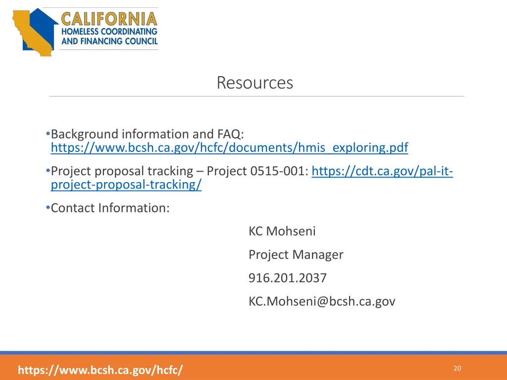 resources