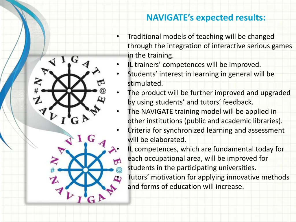 navigate s expected results