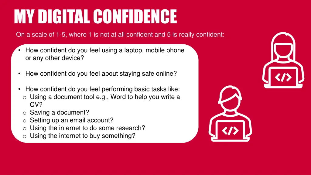 my digital confidence