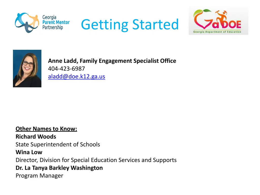 getting started