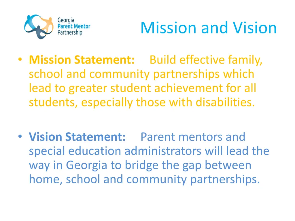 mission and vision