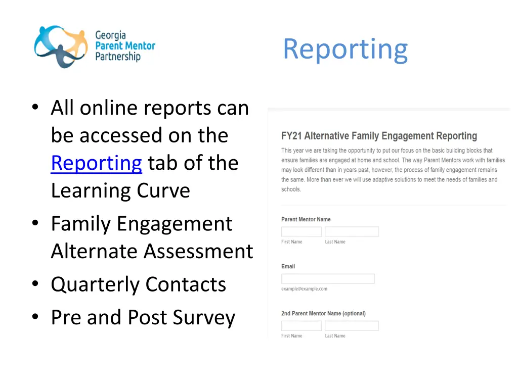 reporting