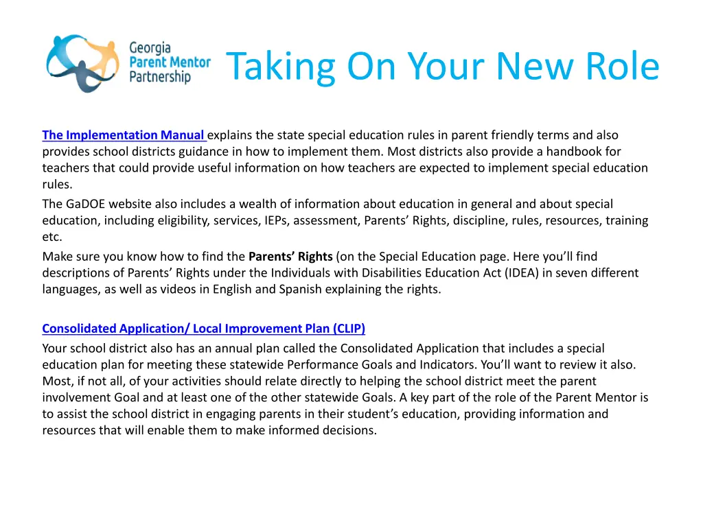 taking on your new role 2