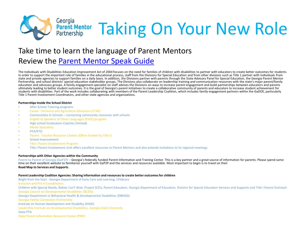 taking on your new role 4