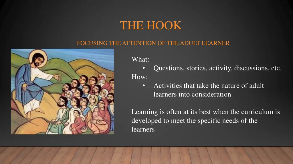 the hook