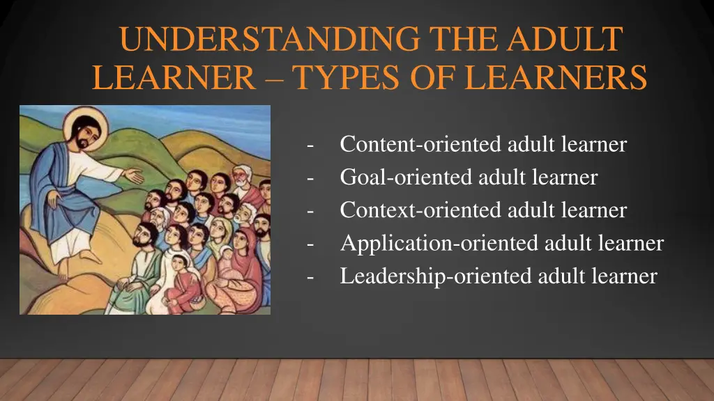 understanding the adult learner types of learners