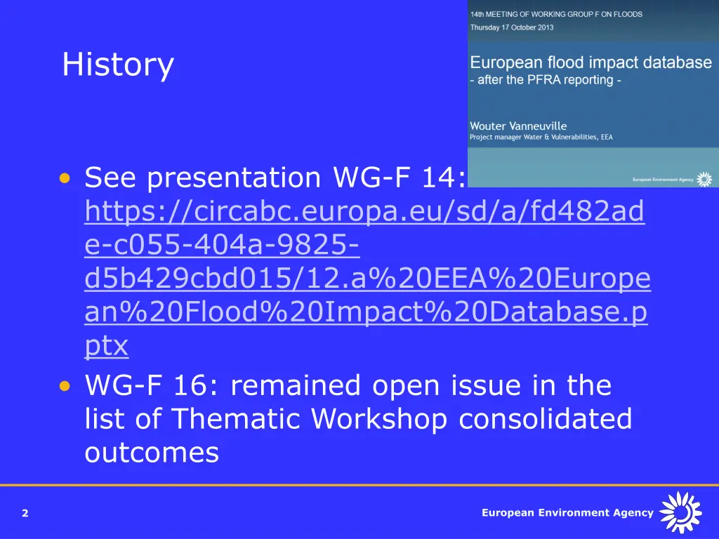history