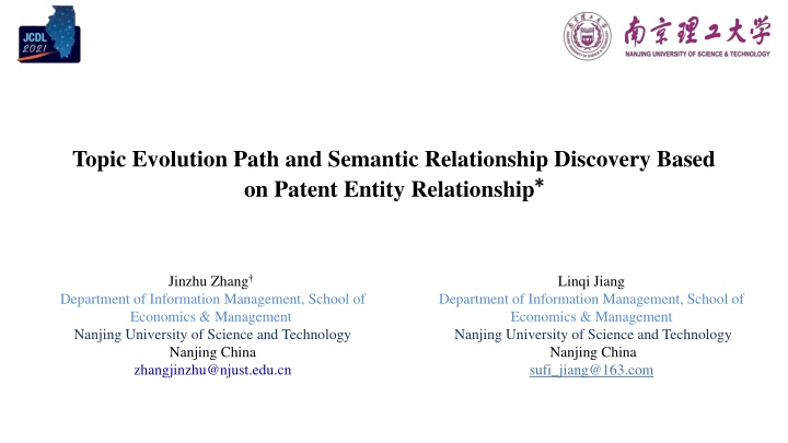 topic evolution path and semantic relationship
