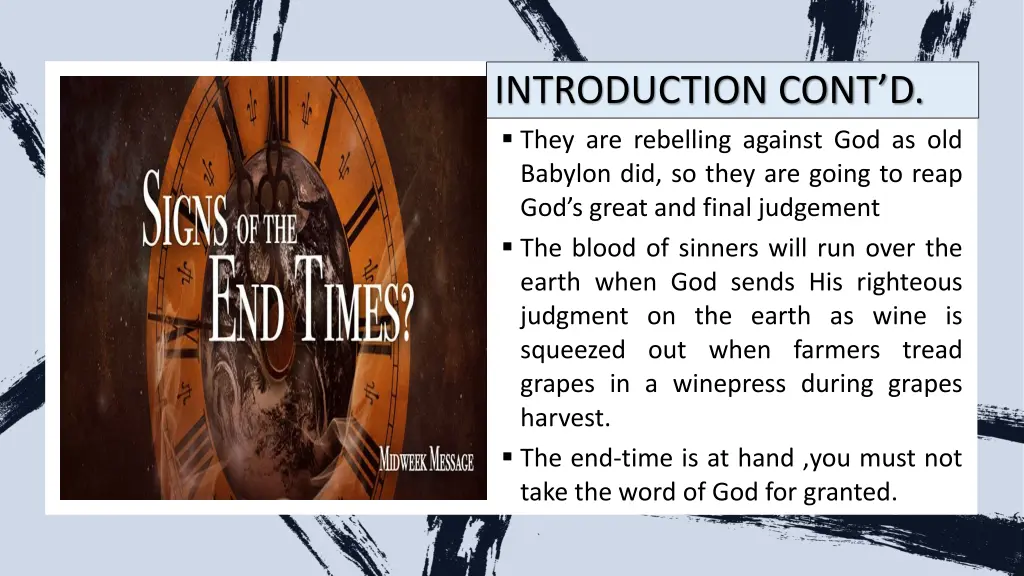 introduction cont d they are rebelling against