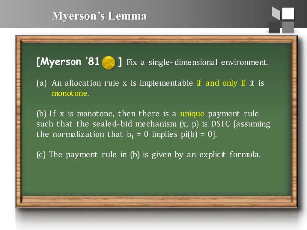 myerson s lemma