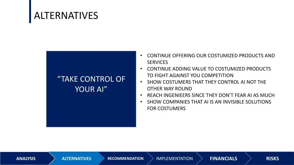 alternatives 2