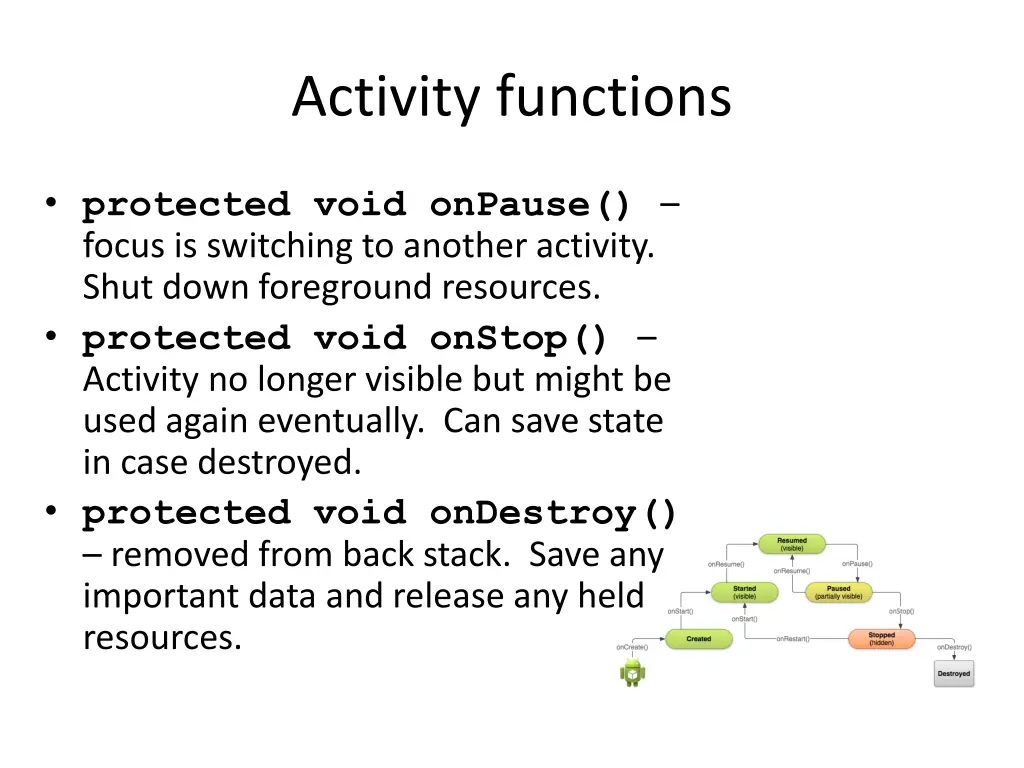 activity functions 1