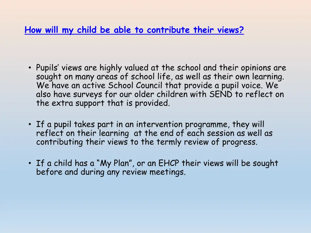 how will my child be able to contribute their