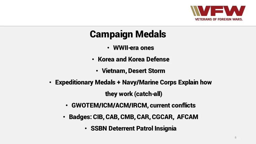 campaign medals wwii era ones korea and korea