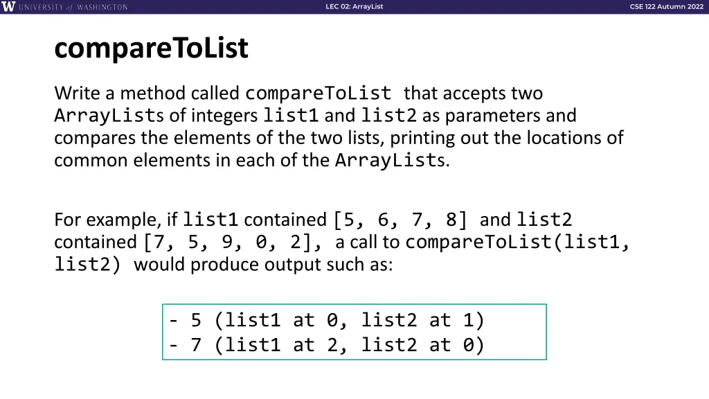 lec 02 arraylist 18