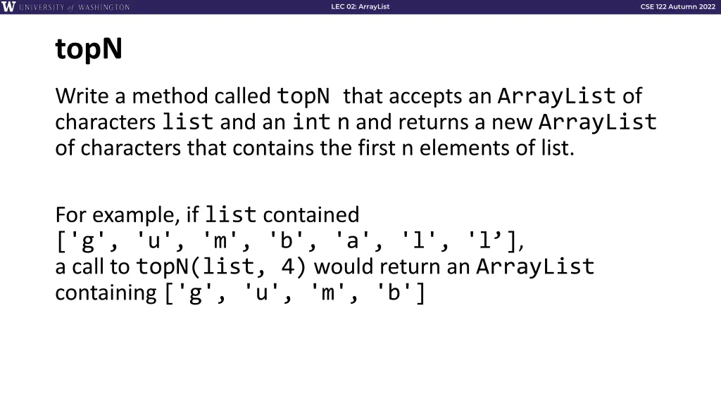lec 02 arraylist 21